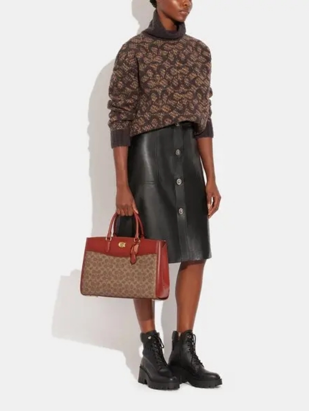 Coach Brooke Carryall In Signature Canvas - Picture 11 of 12